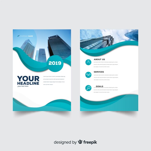 Business flyer template