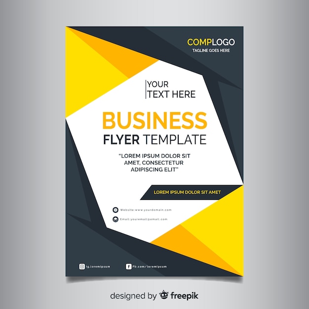 Business flyer template