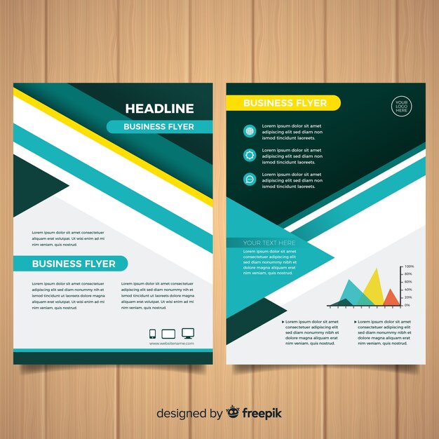 Business flyer template