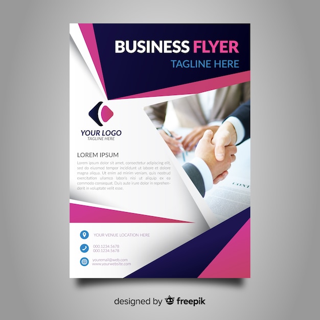 Business flyer template