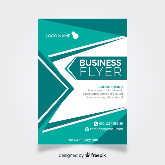 Business flyer template