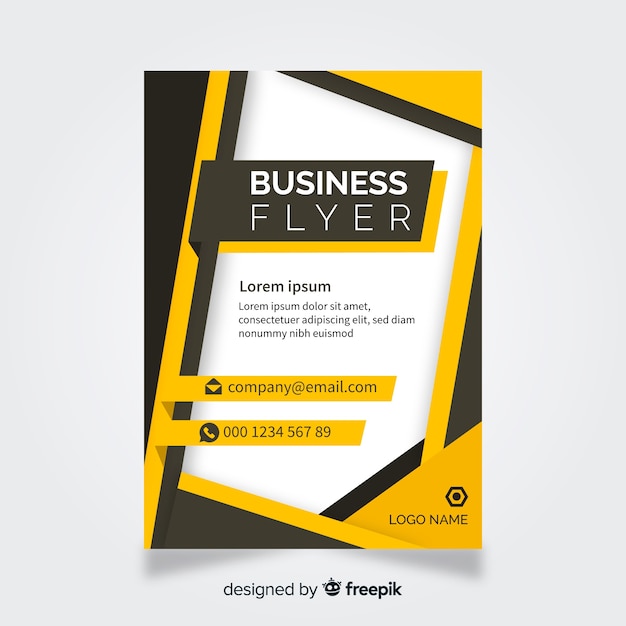 Business flyer template