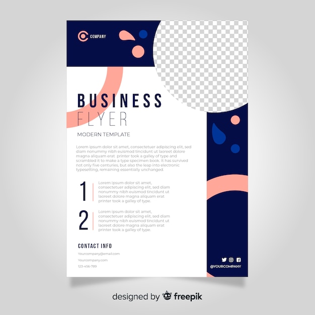 Business flyer template