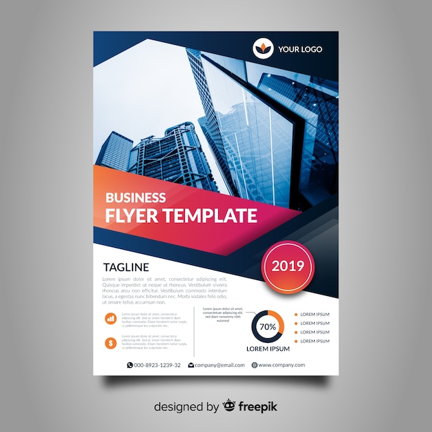 Business flyer template