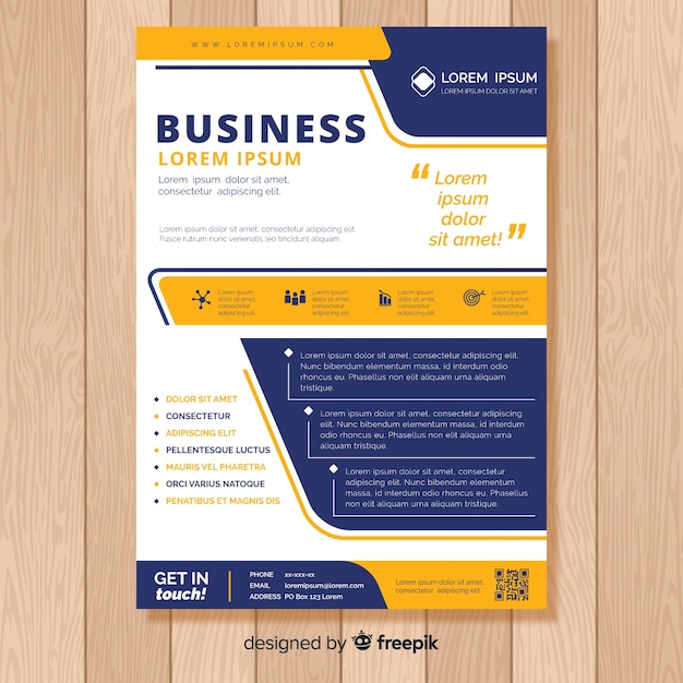 Business flyer template