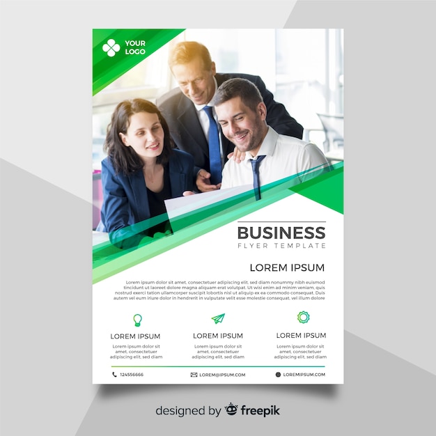 Business flyer template