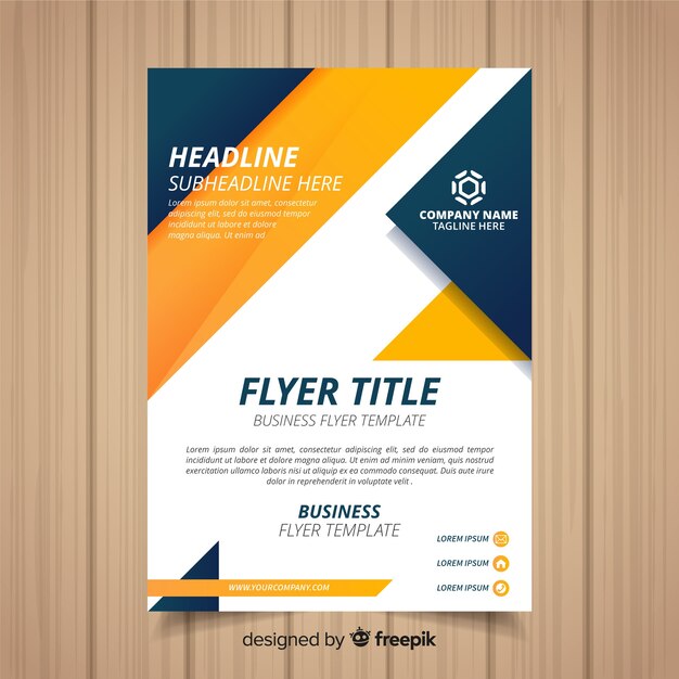 Business flyer template