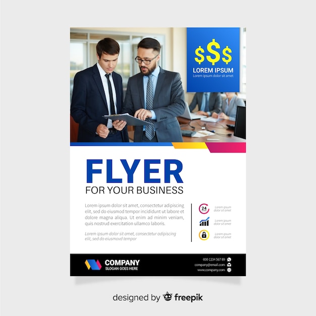 Business flyer template