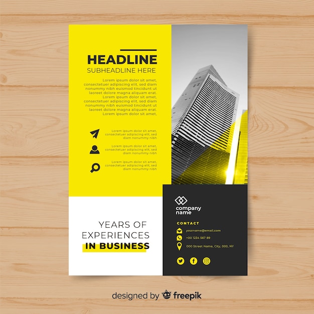 Business flyer template