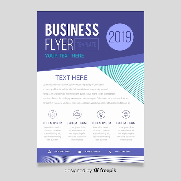 Business flyer template