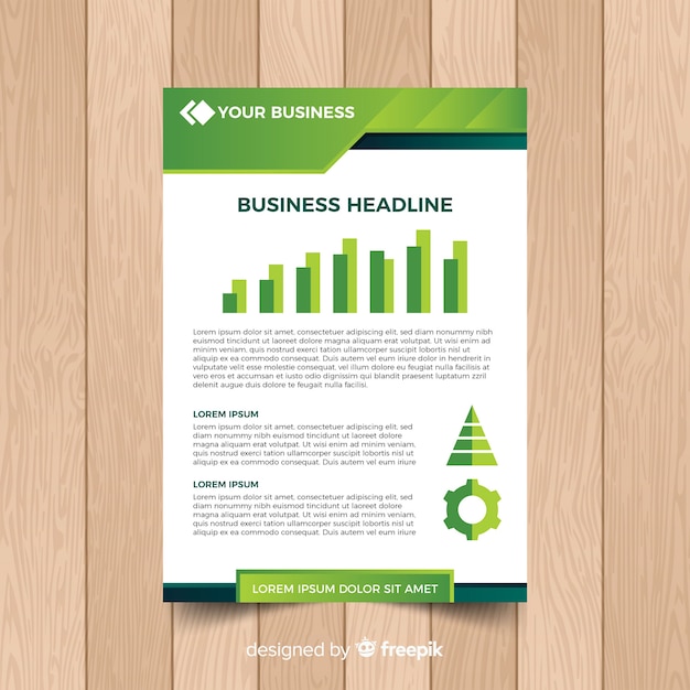 Business flyer template