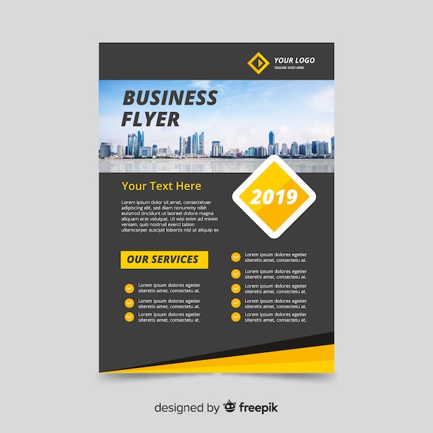 Business flyer template