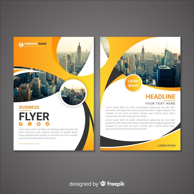 Business flyer template