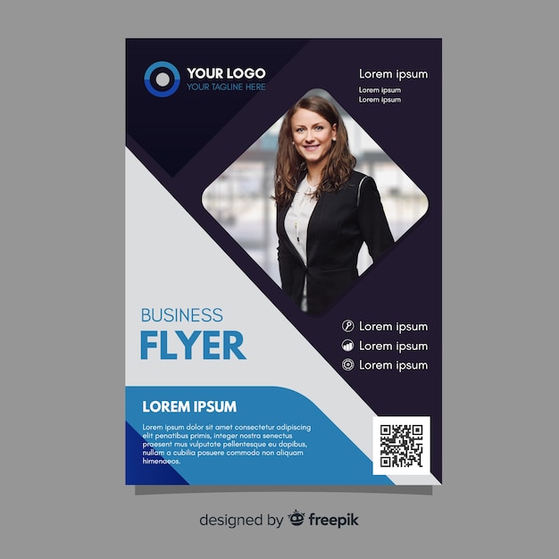 Business flyer template