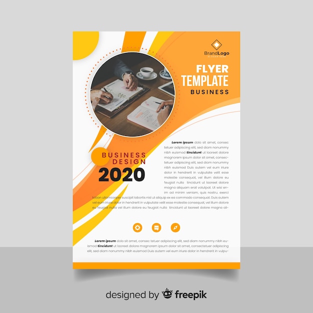 Business flyer template