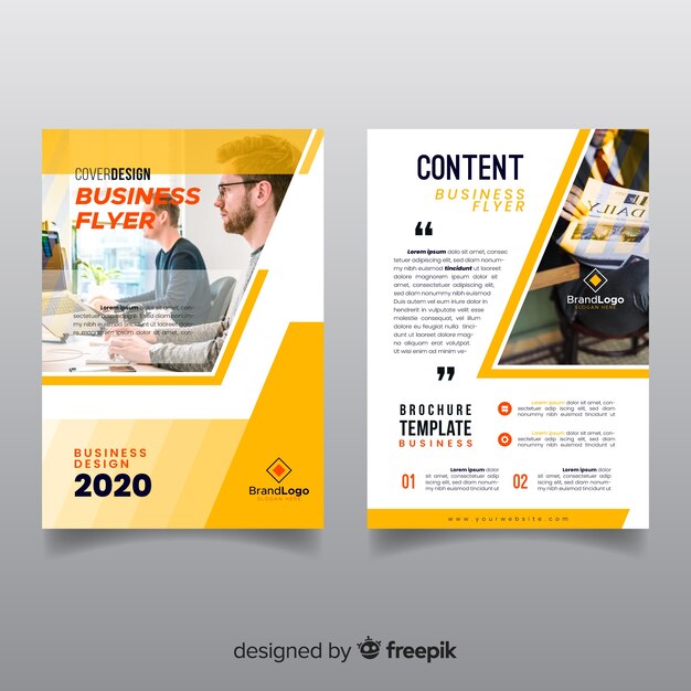 Business flyer template