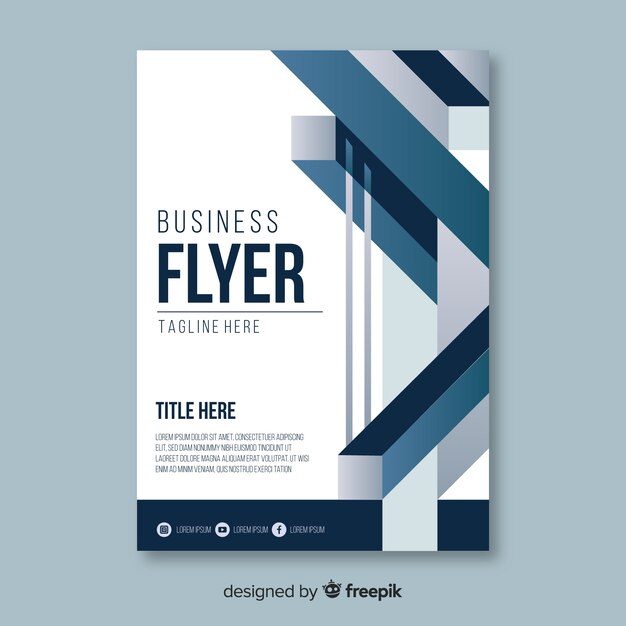 Business flyer template