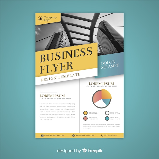 Business flyer template