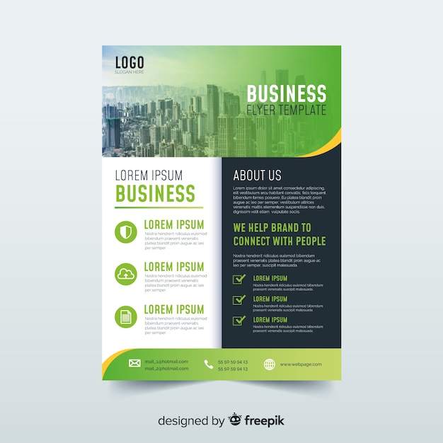 Business flyer template