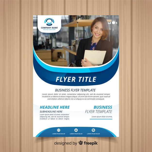 Business flyer template