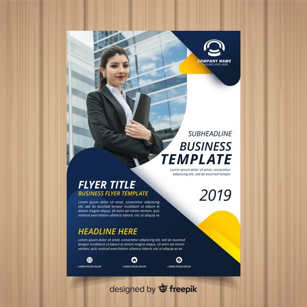 business flyer template