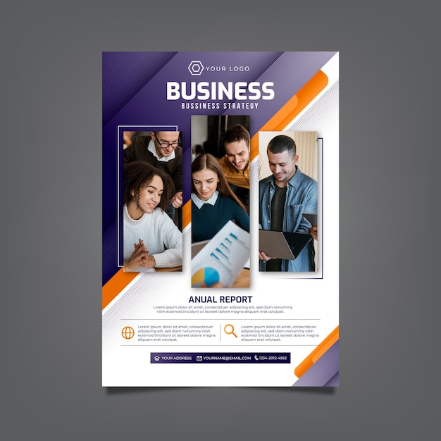 Business flyer template