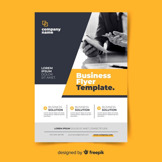 business flyer