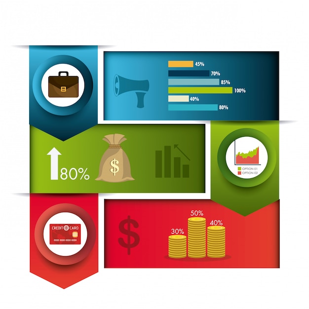 Business growth and money savings statistics 