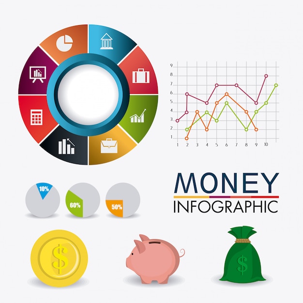 Business growth and money savings statistics