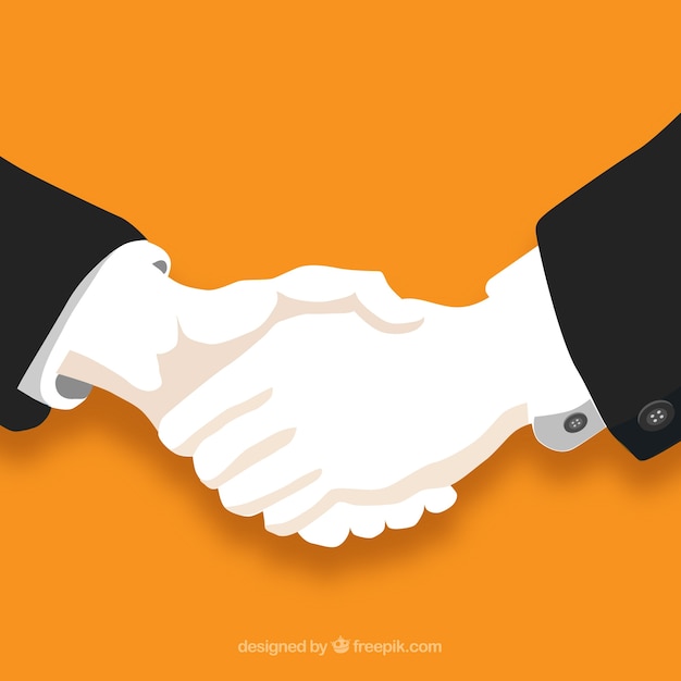 Business handshake