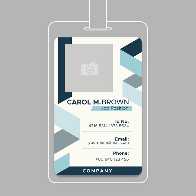 Business id card concept
