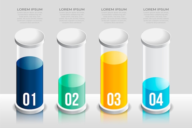 Business isometric infographic