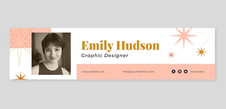 Free Vector business linkedin banner design