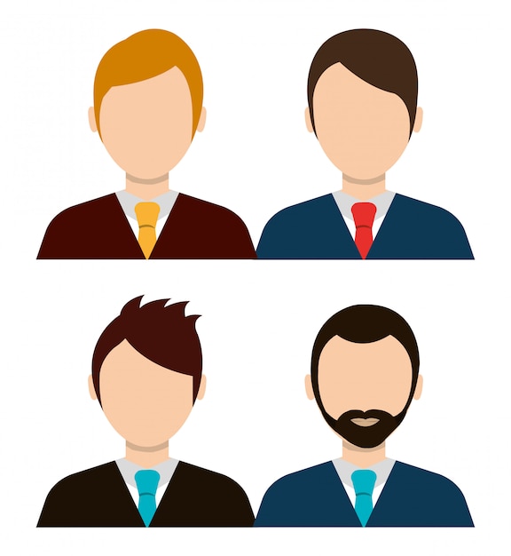 Businessman Avatar Icon Vector Illustration Stock Vector by ©captainvector  392322342