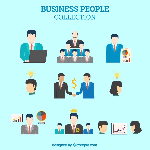 business people collection
