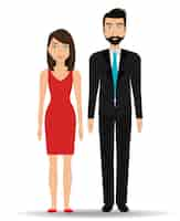 Free vector business people and entrepreneur