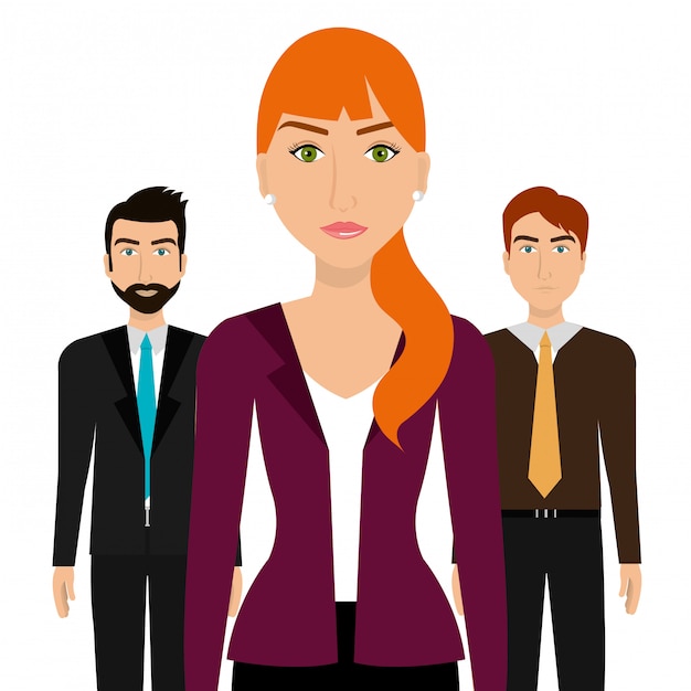 Free vector business people and entrepreneur