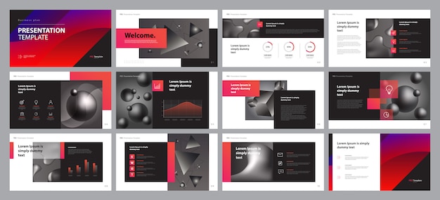 Дизайн бизнес-презентации и макет брошюры