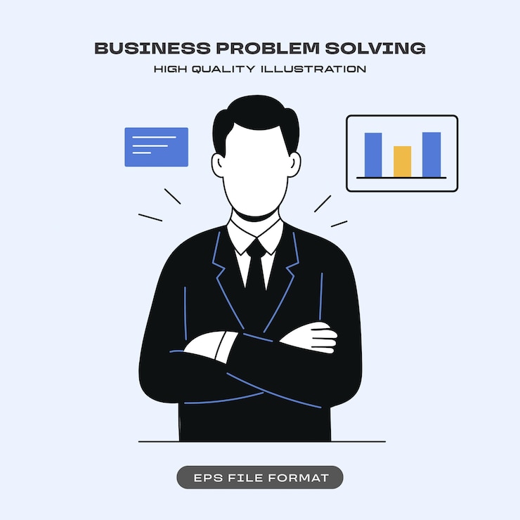 Free Vector business professional concept illustration