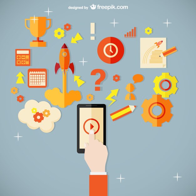 business startup infography