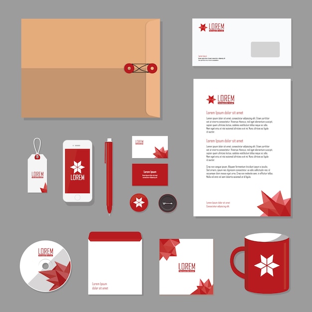 Business stationery design