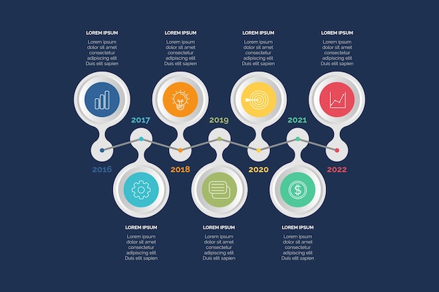 사업 일정 infographic