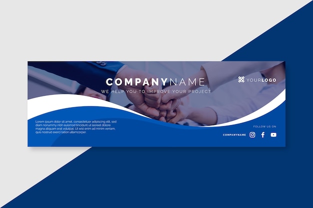 Download Free Download Free Business Twitter Header Vector Freepik Use our free logo maker to create a logo and build your brand. Put your logo on business cards, promotional products, or your website for brand visibility.