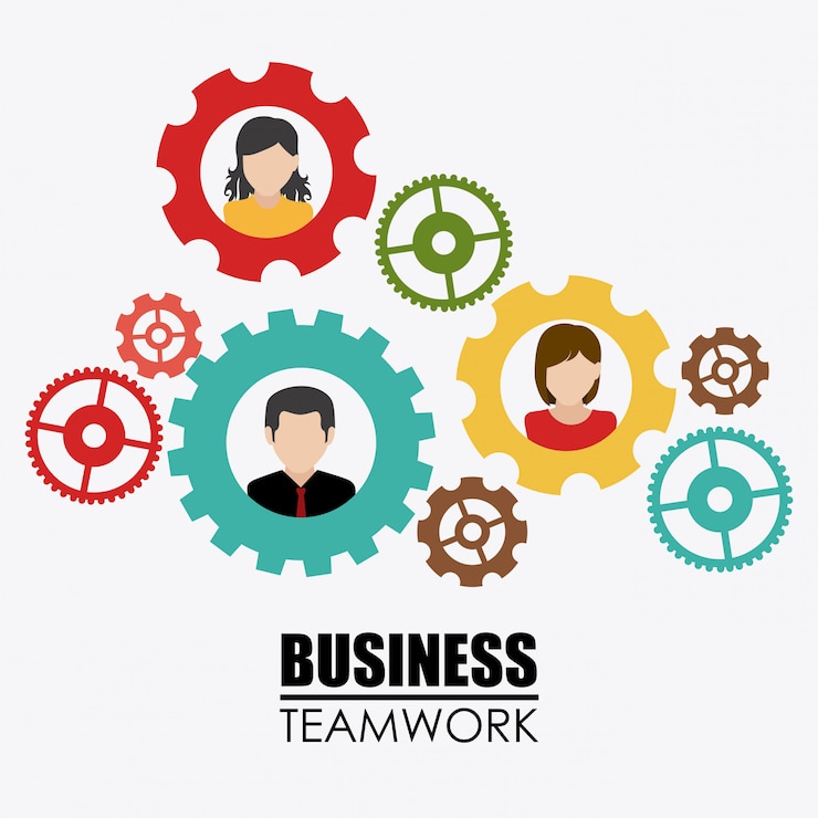 मुफ़्त वेक्टर business over white