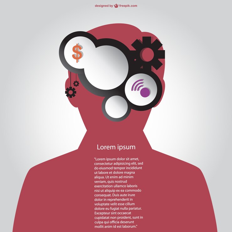 Free Vector businessman silhouette infographic 