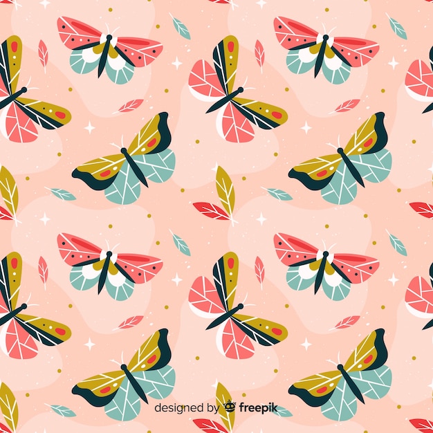 Butterflies background