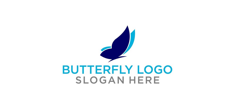  Butterfly logo Premium Vector