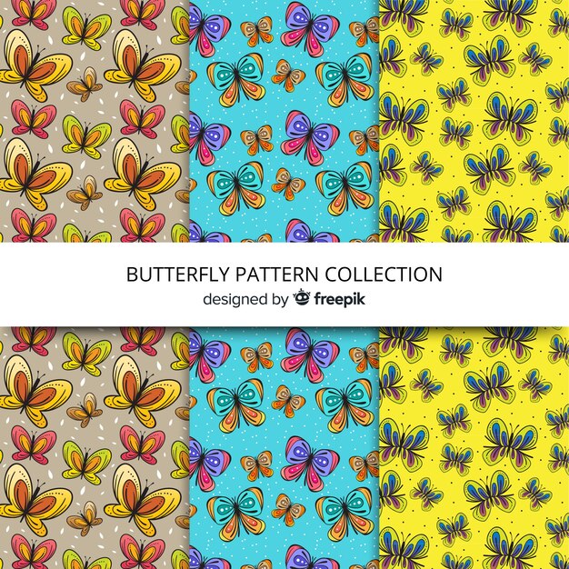 Butterfly pattern collection