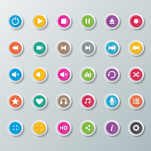 Play music audio - Download free icons