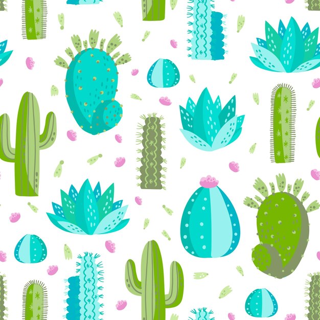 Cactus pattern concept